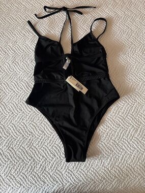 Fleur du Mal One-Piece Swimsuit Strà’y Keyhole Small